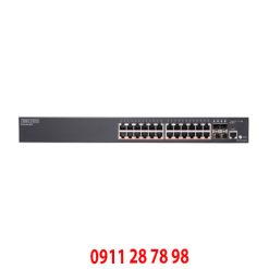 ECS2100-28PP : Switch PoE Gigabit : 24 ports 10/100/1000Base-T PoE+ + 4G SFP (370W)