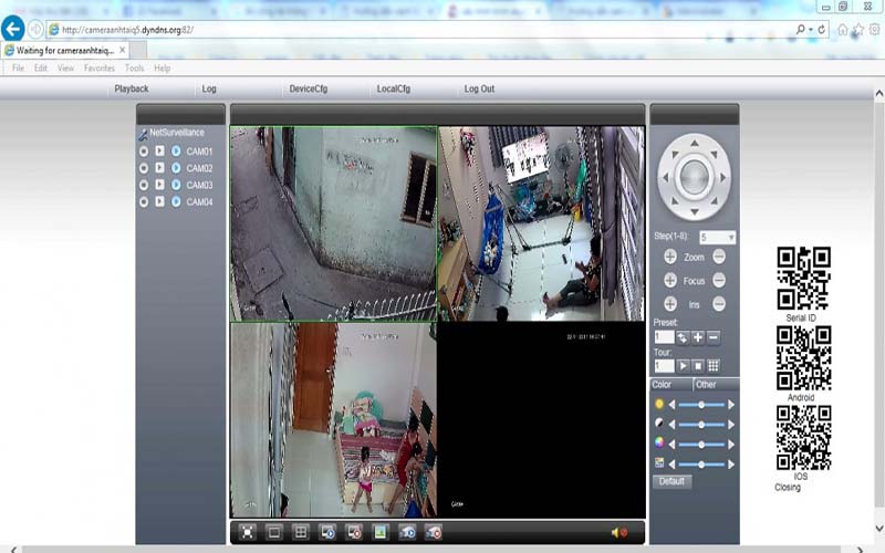 Hướng dẫn cài đặt Camera Panasonic trên máy tính qua trình duyệt Internet Explorer (IE)