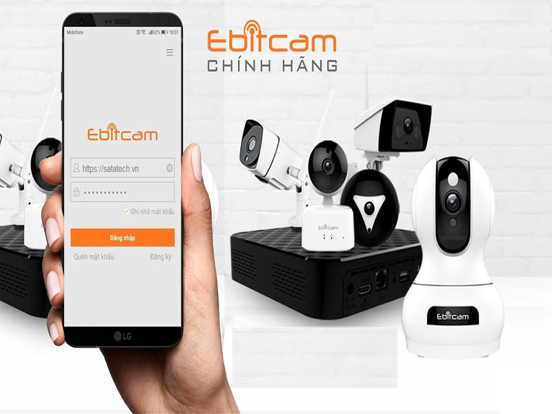 Hướng dẫn cài đặt camera Ebitcam