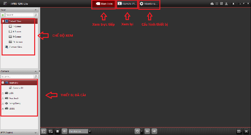 Hướng Dẫn Thiết Lập, Sử Dụng IVMS 4200 Lite