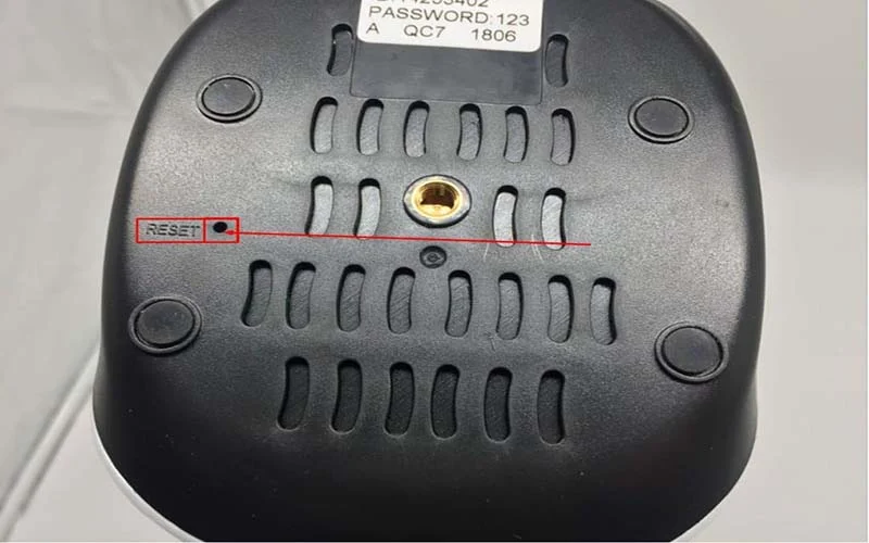 Khởi động và Reset lại Camera IP Panasonic