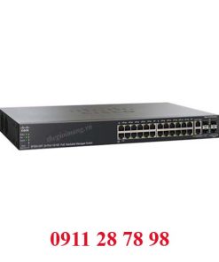 SF500-24-K9-EU Thiết bị mạng SMART SWITCH CISCO
