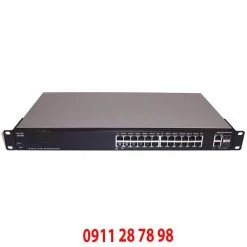 SLM224GT-EU Cisco (SF200-24) 24 ports 10/100 Mbps + 2 ports combo mini-GBIC