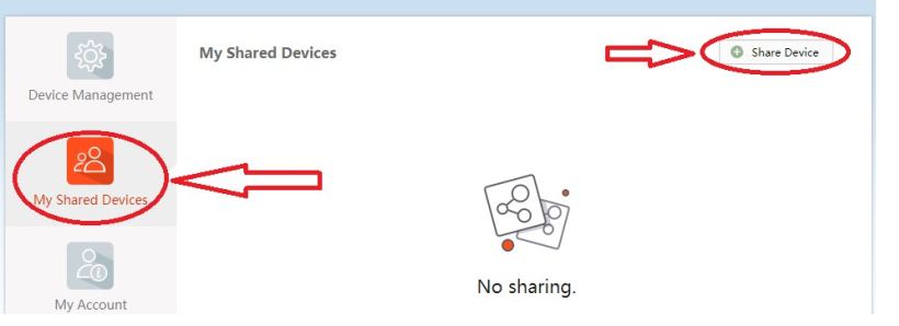 My Shared Devices
