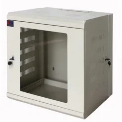 Tủ mạng 12U-D600 Bánh xe (Tủ ráp - 2 ốp tháo rời )