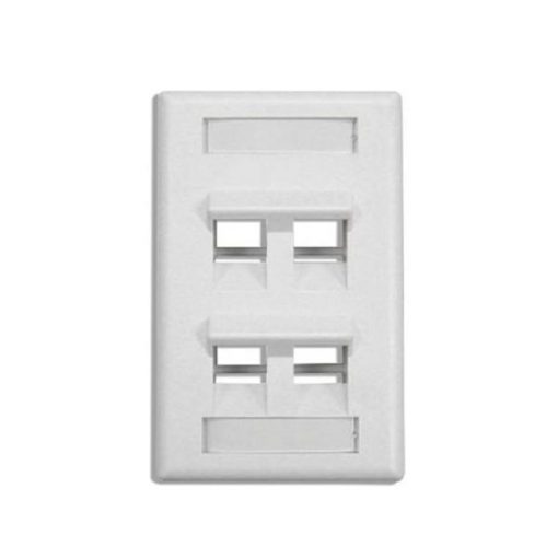 Face plates - Mặt nạ 04 port (1303-11026)