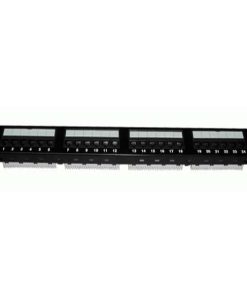 Patch panel 24 port CAT.5e Pro Fully shielded