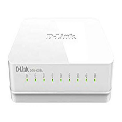Switch D-Link DGS-1008A (8 port/ 10/100/1000 Mbps)