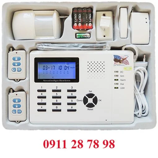 BÁO TRỘM THÔNG MINH 16 VÙNG - SỬ DỤNG SIM CARD GSM