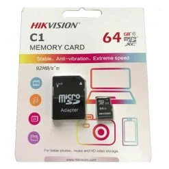 Alternative view of Thẻ nhớ HIKVISION 64GB ĐEN