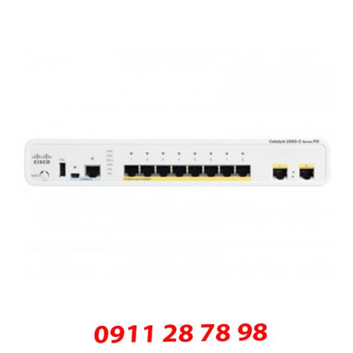 SWITCH CISCO CATALYST WS-C2960CPD-8PT-L