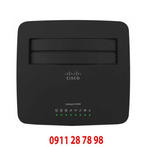 X1000 Linksys N300 Wi-Fi Router with ADSL2+ Modem