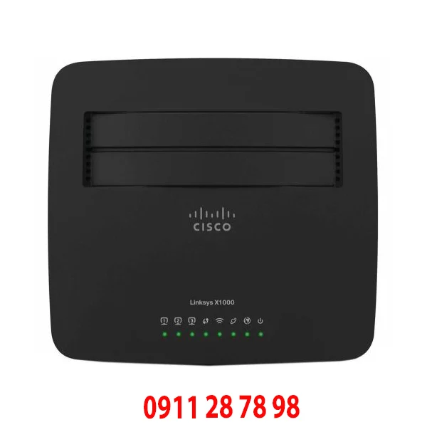 X1000 Linksys N300 Wi-Fi Router with ADSL2+ Modem
