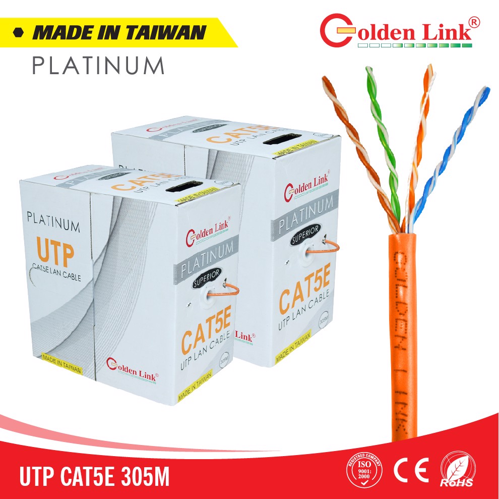Cáp mạng  UTP CAT5E CAM 100M TW1101-1