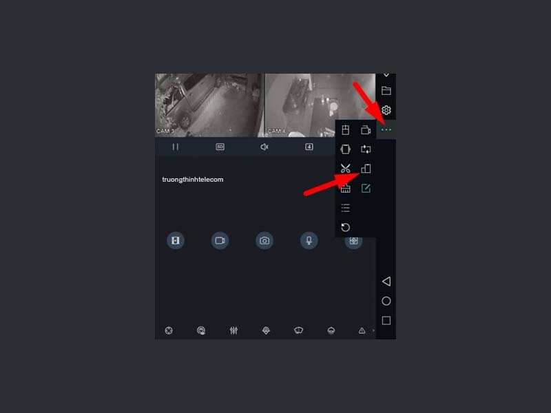 cài đặt phần mềm IDMSS - camera quay ngang
