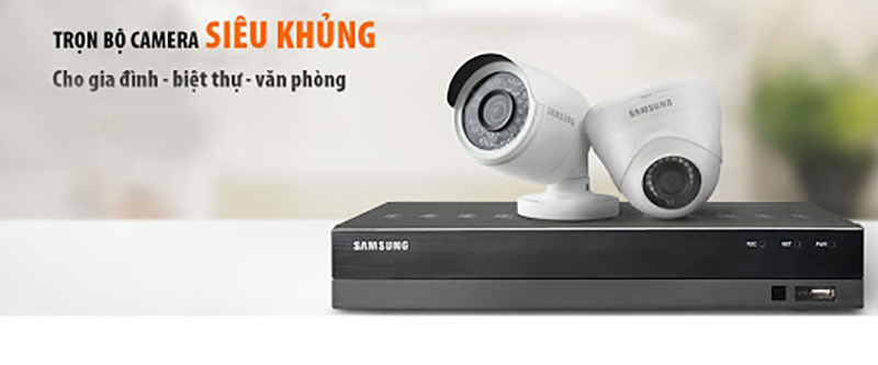 Camera siêu phẩm 4k Ultra HD - Camera Wisenet P