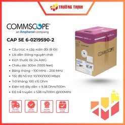 Cáp mạng CommScope Cat5e UTP AMP 6-0219590-2