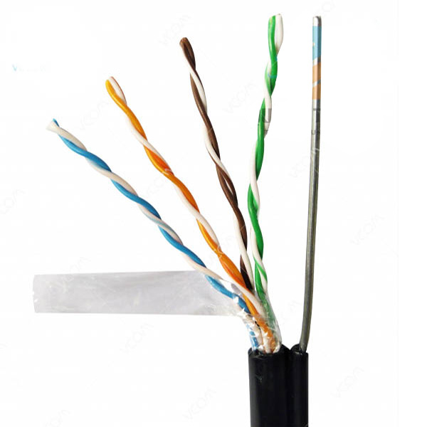 Cáp mạng VCOM CAT5E UTP 24AWG 4PRS - PE - SS