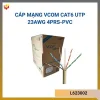 Cáp mạng VCOM CAT6 UTP 23AWG 4PRS-PVC