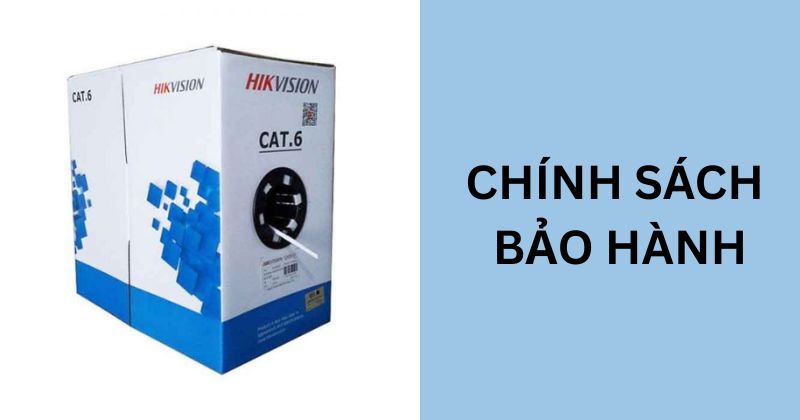 Chính sách bảo hành cáp mạng DS-1LN6-UE-W và các sản phẩm khác tại Trường Thịnh Telecom