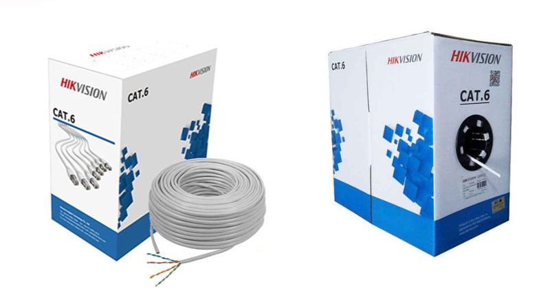 Chọn mua ngay cáp mạng CAT6 Hikvision DS-1LN6-UE-W