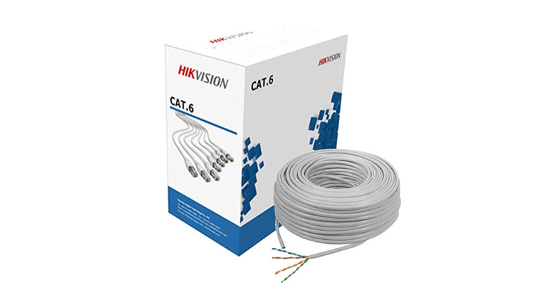 Cáp CAT6 DS-1LN6-UE-W có dùng được ngoài trời không?