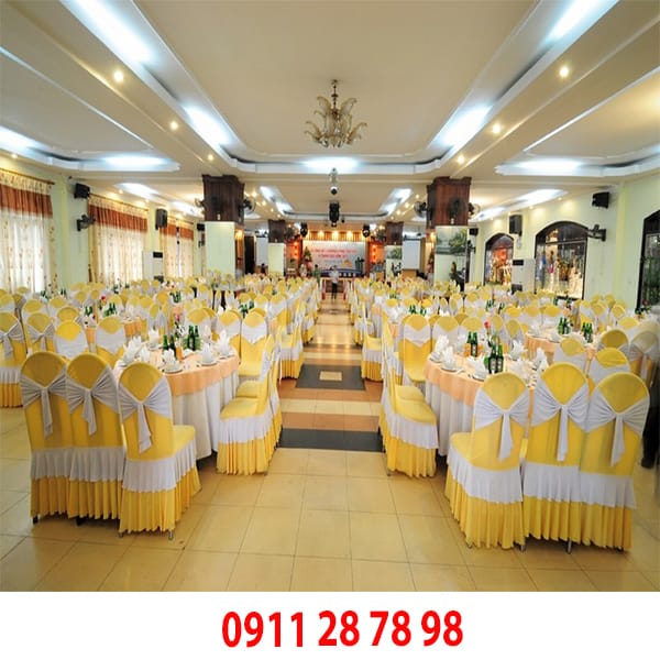 Vị trí lắp đặt camera quan sát nhà hàng tiệc cưới