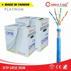 Cáp mạng SFTP CAT5E XANH DƯƠNG (Chống Nhiễu) 305M TW1102-1