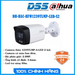 Camera HDCVI 2MP DAHUA DH-HAC-HFW1239TLMP-LED-S2