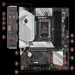 Mainboard Gigabyte Aorus B660M Aorus Pro AX DDR4