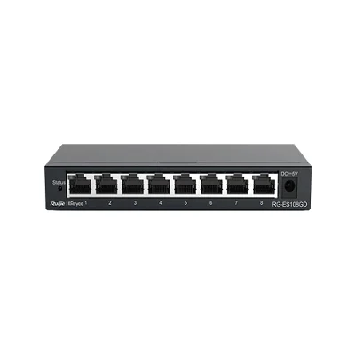 Thiết Bị Mạng Switch PoE Ruijie RG-ES208GC