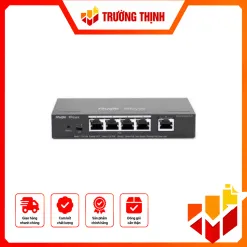 Thiết Bị Mạng Switch PoE Ruijie RG-ES205GC-P