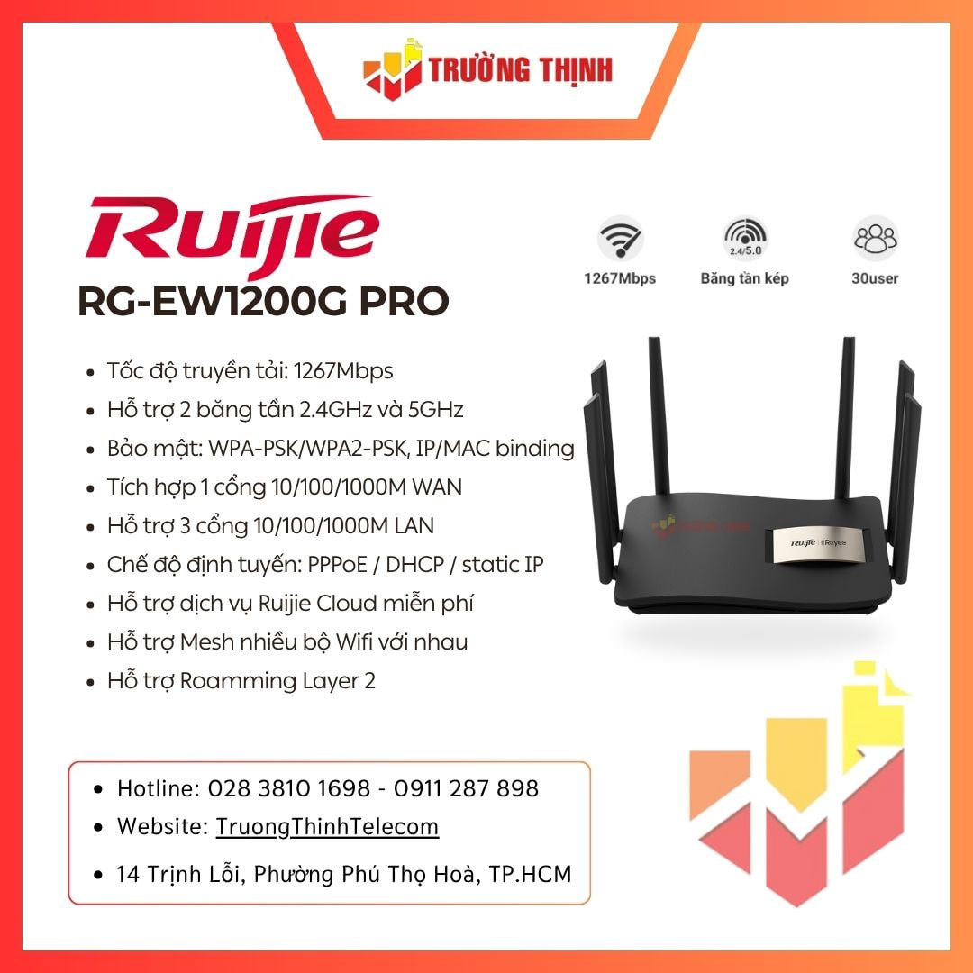Ruijie RG-EW1200G PRO