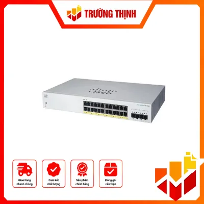 Switch Cisco CBS220-24P-4G-EU