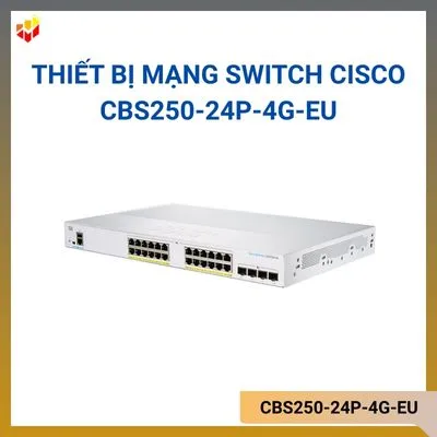 Switch CISCO CBS250-24P-4G-EU