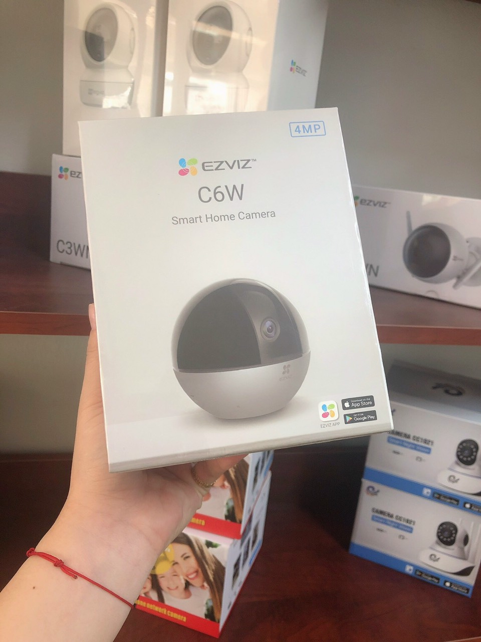 Hình ảnh camera ezviz thực tế