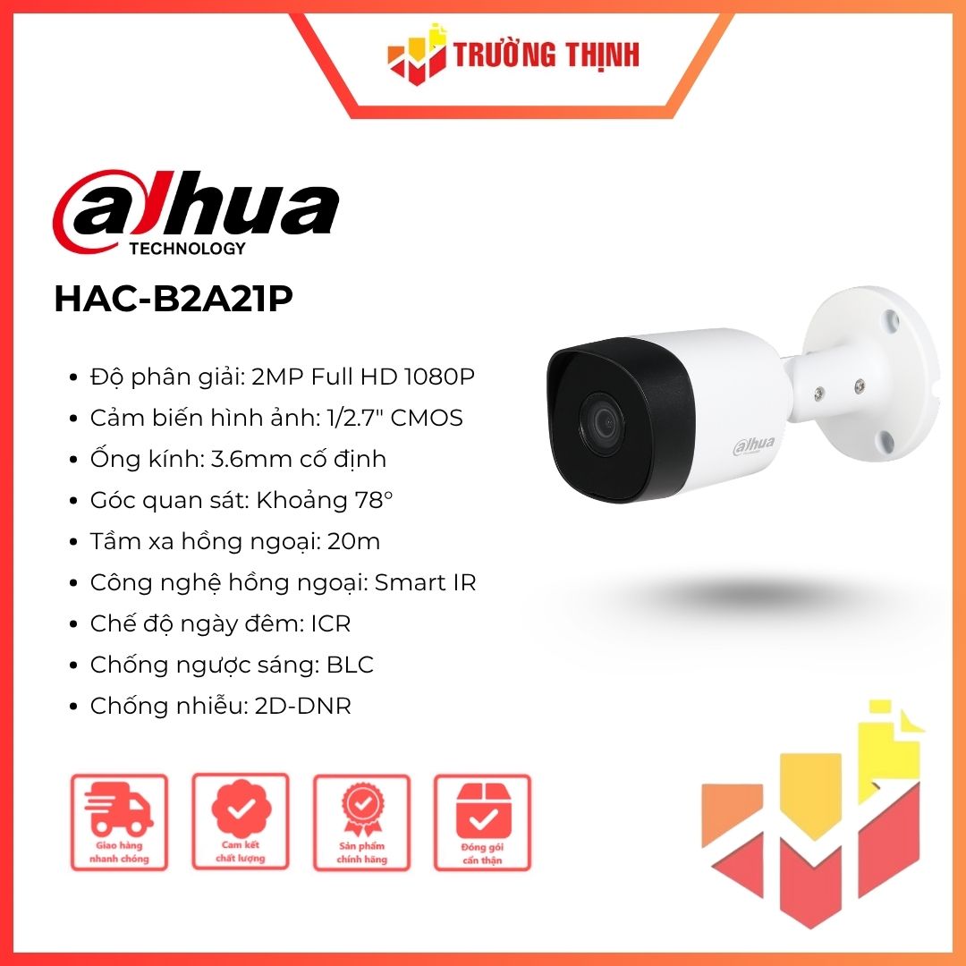 Camera DAHUA HAC-B2A21P