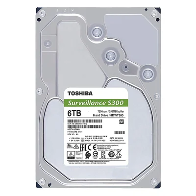 Ổ Cứng Toshiba 6TB S300 Surveillance (HDWT860UZSVA)
