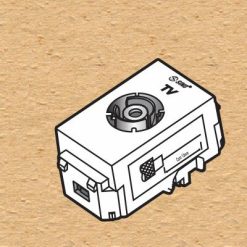 Ổ cắm Anten Tivi SCTV