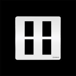 Mặt 4 module cỡ nhỏ SC4X