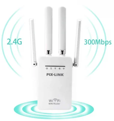 Kích Sóng WiFi 4 Anten WR-09