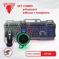 Combo Phím + Chuột + Tai Nghe JEDEL CP-02