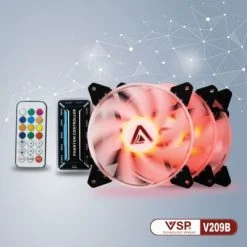 Alternative view of Bộ Kit 3 Fan V209B LED RGB