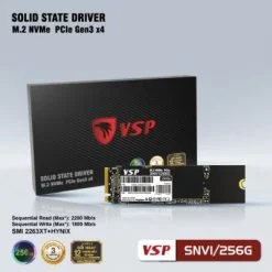 Ổ cứng SSD VSP M.2 PCIe Gen3x4 NVMe SNV1/256G