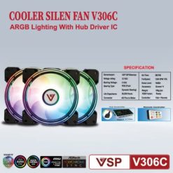 Bộ Kit 3 Fan V306C LED ARGB