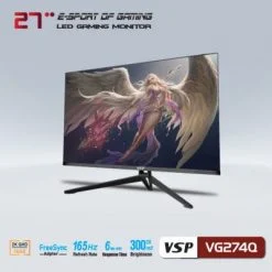 Màn hình phẳng VSP 27inch 2K eSport Gaming - VG274Q