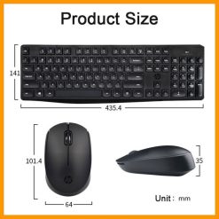 Bộ Phím Chuột Ko Dây HP CS10