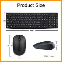 Bộ Phím Chuột Ko Dây HP CS10
