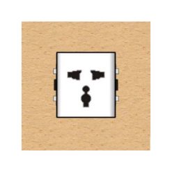 Ổ cắm đa năng có màn che SCUAM