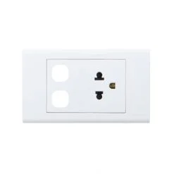 Ổ đơn 3 chấu+2 lỗ S18UEXX
